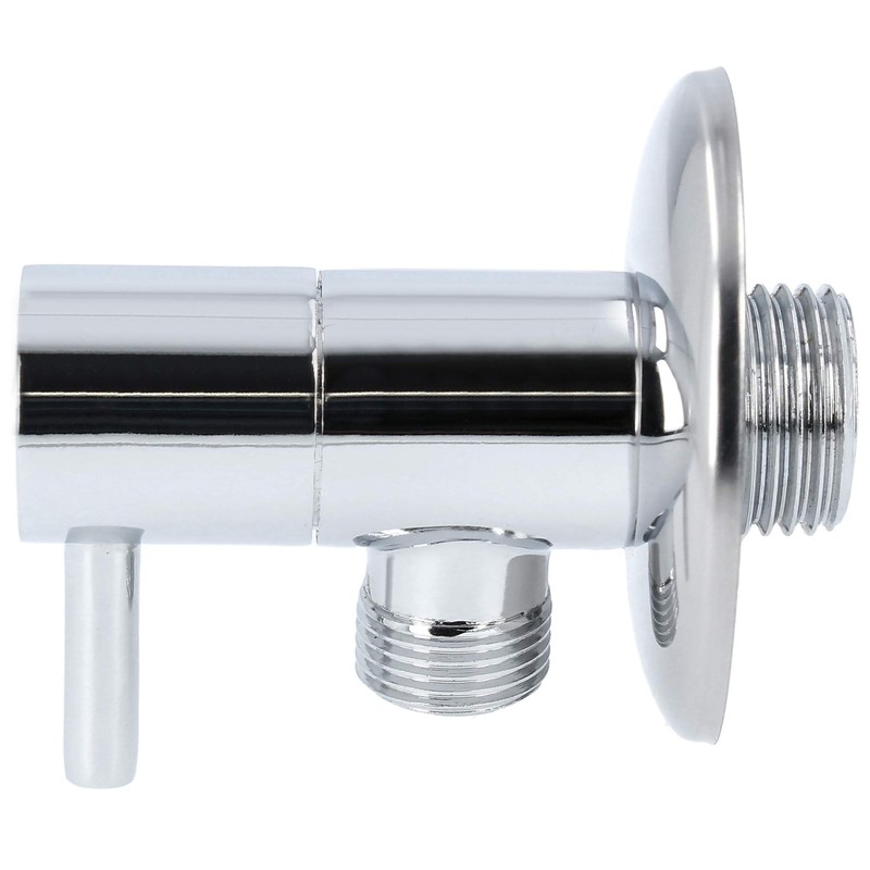 Designer Angle Valve with Ceramic Head and Rosette DN10 1/2