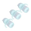 3pcs Self Grip Baby Bottle Bear Shaped Detachable Leakproof Infant