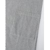 Edwin Hickory Apron, 2 Stage Adjustable Back Button, H-Shape, Both