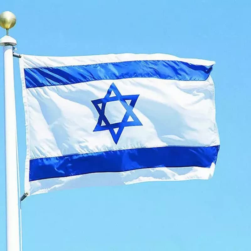 Large Israel Israeli Flag Heavy Duty Outdoor Star of David