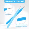 12 Pieces Paper Quilling Tools, 4 Colors Slotted Kit Rolling