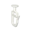 Interdeco Folding Gliders with Round Head 9 mm Diameter for Curtain Rails and Curtain Rails (Pack of 100)