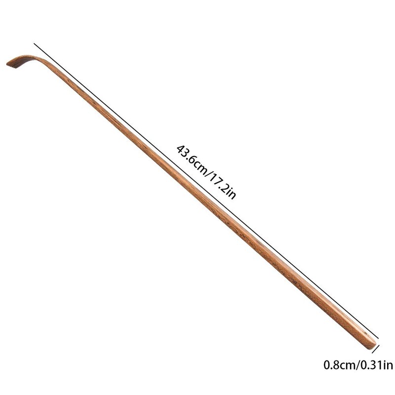 Tomorotec 100% Natural Bocote Wood Back Massager, Bamboo Therapeutic Back