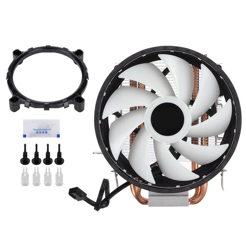 CPU Cooler Double Tower Efficient Mute Double Heat Conduction Single