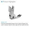 CoCud Left Compensating Presser Foot, Left Guide 1/16", Edge Guide