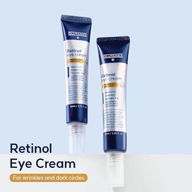 GLUTANEX RETINOL EYE CREAM Crema Despigmentante, Renovadora y Antioxidante Contorno de Ojos con Glutatin, Retinol 0.1, Neurolight .61G y Leontopodium 