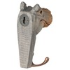 Wall Hooks Safari Family Animal Heads – Double Wooden Coat