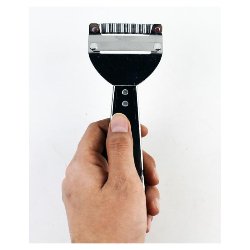 Vegetable Peeler Grip Handle Design Scraber Kitchen Slicer Stainless Steel