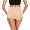 ASIMOON Tummy Control High Waisted Underwear for Women Cotton Plus