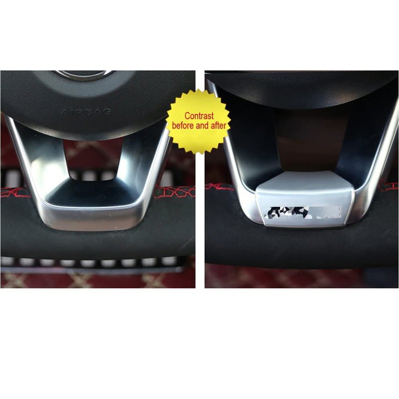 Steering Wheel Emblem Decal Sticker Badge Decoration Logo for GLK