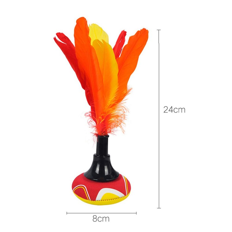 Wawogic Neoprene Beach Entertainment Hand Shuttlecock Indiaca Featherball For Fun