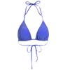 BERLOOK Bikini reversible para mujer, parte superior de corte alto,
