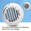Zonon 36 Pcs 4 Inch Soffit Vents Round Vent Cover