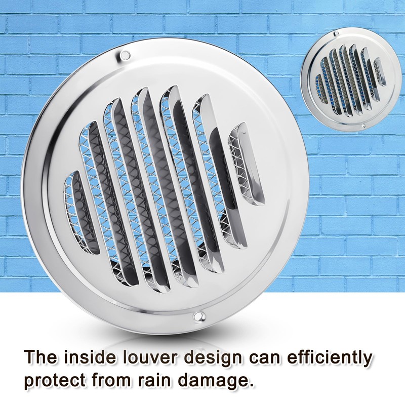Zonon 36 Pcs 4 Inch Soffit Vents Round Vent Cover