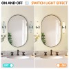 2 Pack 14 Inch LED Modern Wall Sconces Chrome Resin