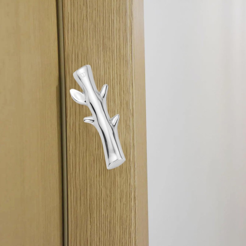 Nambé Tree of Life Mezuzah - 5-Inch Alloy Jewish Doorpost