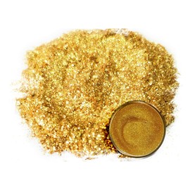 Eye Candy Pigments Premium Gold Mica Powder - Taba Gold (25gr) - for Epoxy, Resin, Soap, Paint, Woodworking, Acrylic Pouring, Bath Bombs, Fishing Lures - DIY Arts and Crafts Additive