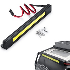 RCLIONS RC Light Bar Roof Rack LED Lamp for TRX4 Defender 1/10th RC Crawler Car Upgrades Parts