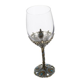 GRIRIW Transparent Wine Goblet Elegant Drinking Cup for Home Restaurant Use Stylish Design for Parties Special Occasions