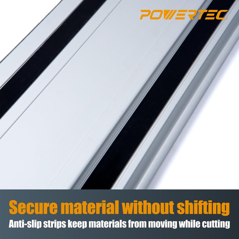 POWERTEC Track Saw Guide Rail for Milwaukee Track Saws |