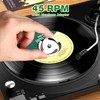Facmogu 45 RPM Record Adapter, 7 Inch Vinyl Record Solid