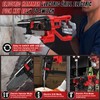 Cordless Rotary Hammer Drill for Milwaukee M18 Battery, Brushless SDS