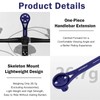 Integrated Bicycle Computer Mount Made of Aluminium Alloy, Bicycle Mount