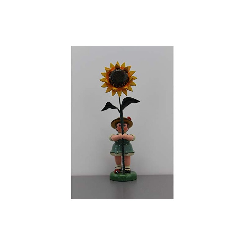 Blumenkind Mädchen mit Sonnenblume