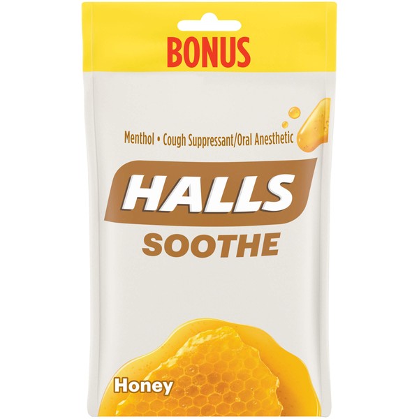 Halls Honey Cough Drops, 30 Ct, 4.37 Oz
