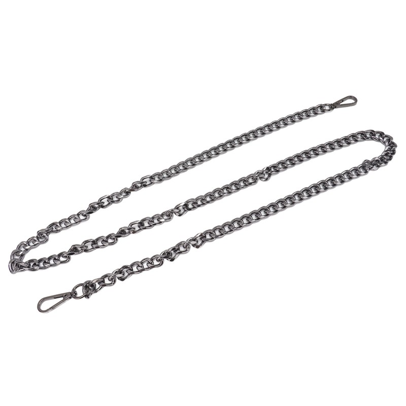 8pcs Curb Chain 8 Side Milled Straight Buckle 1.2meter DIY