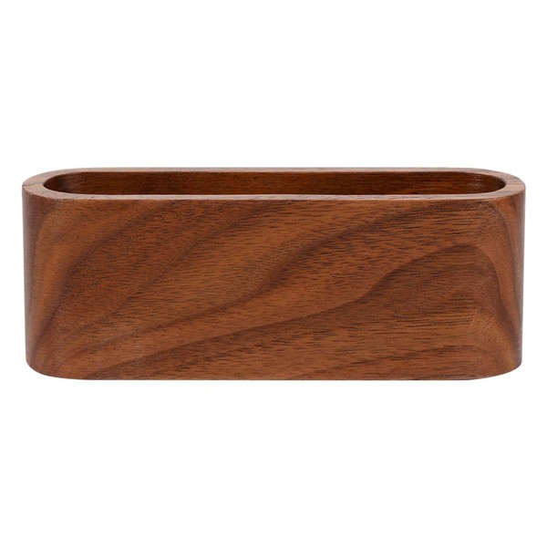 1 Piece Business Card Holder, Wooden Case Storage Box Organiser