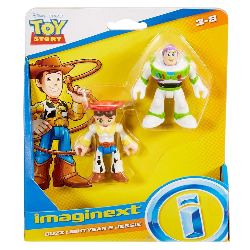 Fisher-Price Imaginext Toy Story Buzz Lightyear & Jessie, Multicolor