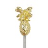 Beaumont Gold Plated Pineapple Cocktail Picks - Pack of 10