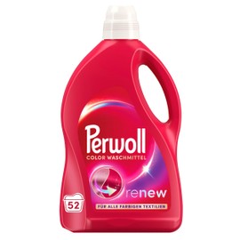 Perwoll Color Detergent (1 x 52 Wash Loads) Mild Liquid Detergent | Gently Cleans and Renews Colors and Fibers | For all Colored Textiles | Color Detergent with Triple-Renew Technology