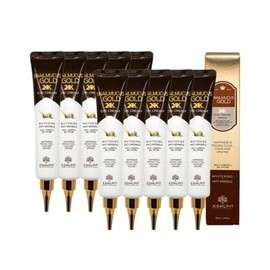 Ashme Snail Mucus Gold Eye Cream 40ml-10 pieces Whitening Wrinkle Improvement Snail Cream Eye Cream / 애슈미 스네일 뮤커스 골드 아이크림 40ml-10개 미백 주름개선 달팽이크림 눈가크림