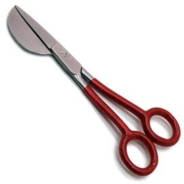 10× Duckbill Red Scissors 6" Stainless Steel Carpet Nipping Repair Knife Premium Instruments