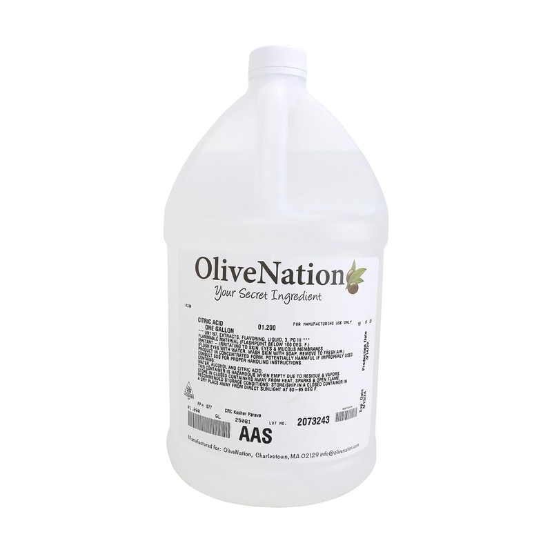 OliveNation Citric Acid Solution, TTB-Approved for Brewing - 32 ounces