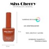 Miss Cherry Gel Polish Base Semipermanente Uvled 5pz 15ml