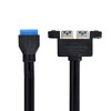 chenyang USB 3.0 Front Panel Header 19/20Pin 1 Male to