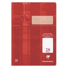 Clairefontaine 331628C booklet A4, premium continuous checkered, 32 sheets