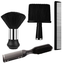 Hairdressing Brush, Hairdressing Brush, Neck Brush Set, Hairdressing Brush, Hairdressing Accessories, Hair Brush, Hairdresser, Soft Hairdresser Hair Brush, for Hairdressing Salon, Hair Cleaning, Dust