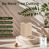 QingYa Bamboo Toilet Paper 12 Rolls, Resuable Packaging,New Plastic-Free,3 ply,