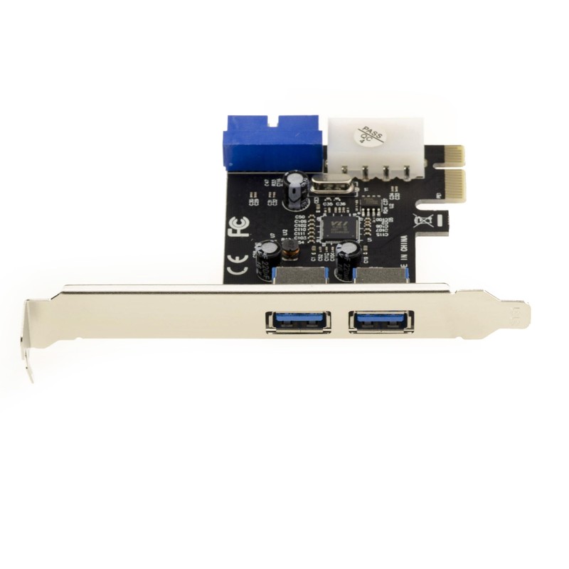 KALEA-INFORMATIQUE PCIe to USB 3.0 Controller Card with 4 5G