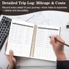Mileage Log Book - Vehicle Mileage Log Track Odometer for