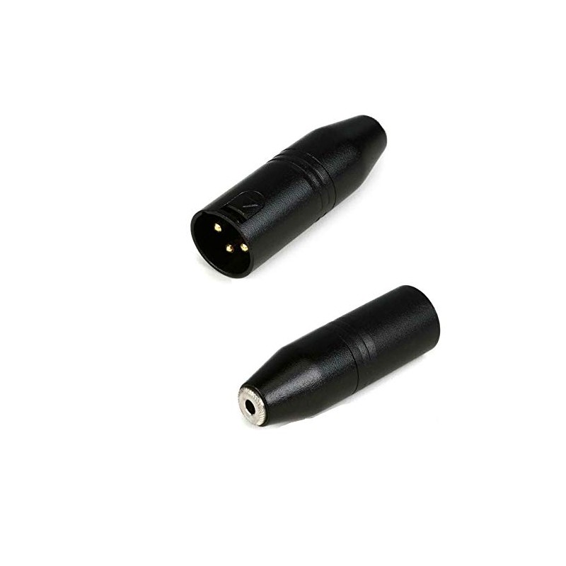 1PCS VXLR 3.5mm Mini Jack to Male XLR Adapter, Compatible