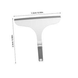 ABOOFAN Versatile Window Squeegee for Car and Home Glass Cleaning Scratch Reusable Bath and Shower Glass Tool with Comfortable Handle Suitable for Mirrors Automotive Windshields and