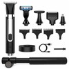 Rasoio Corpo Uomo 5 in 1, IPX7 Impermeabile con Manico