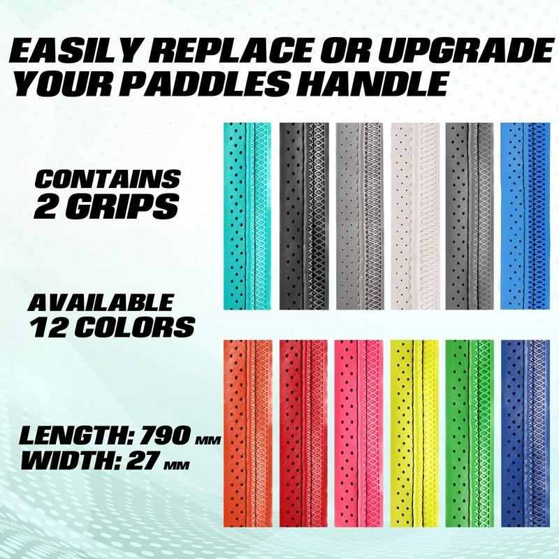 AMA SPORT Pickleball Paddle Grip Tape 2 Pack Pickleball Overgrip