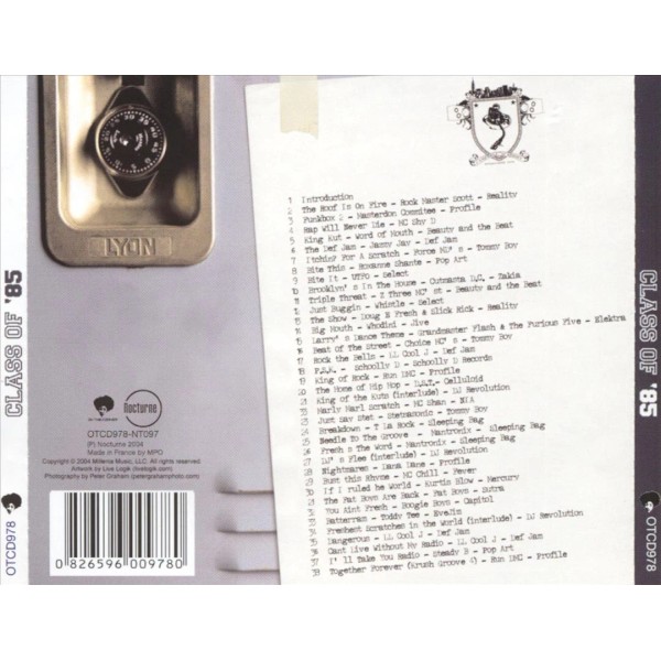 DJ REVOLUTION - CLASS OF 85 NEW CD