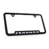 Ford Bronco UV Printed Plastic License Plate Frame